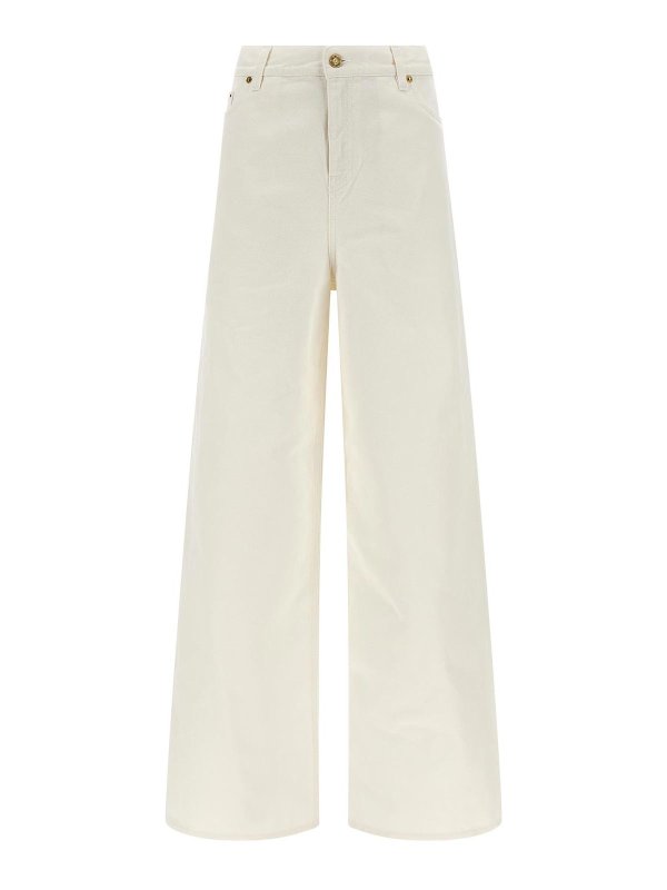 GOLDEN GOOSE: ボーイフレンドデニム - ボーイフレンド - 白