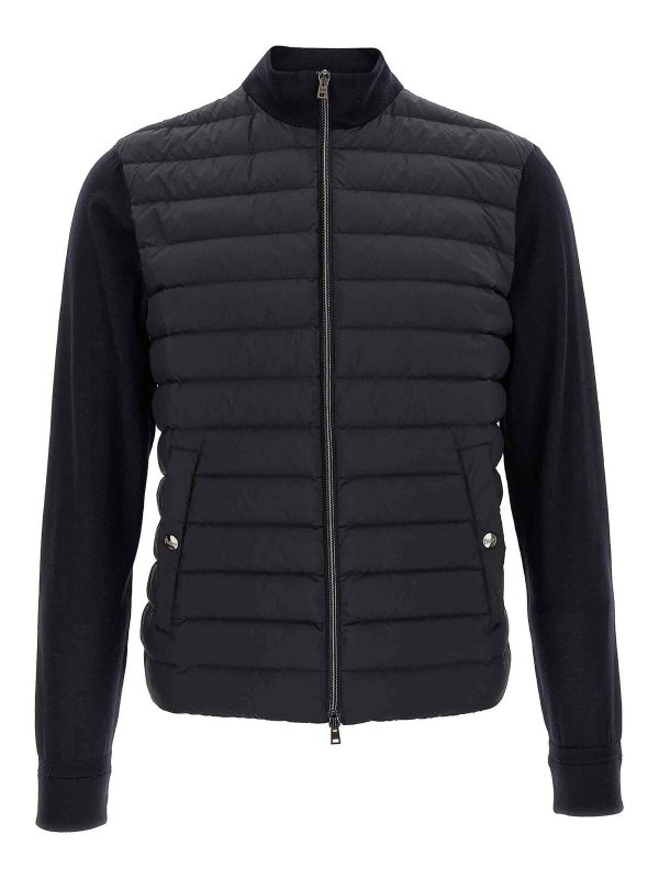 HERNO: cardigan - Cardigan imbottito