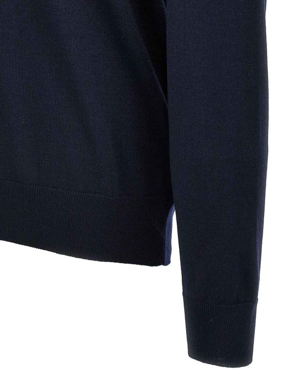 Rundhalspullover - Blau Replica 
online: Hugo Boss