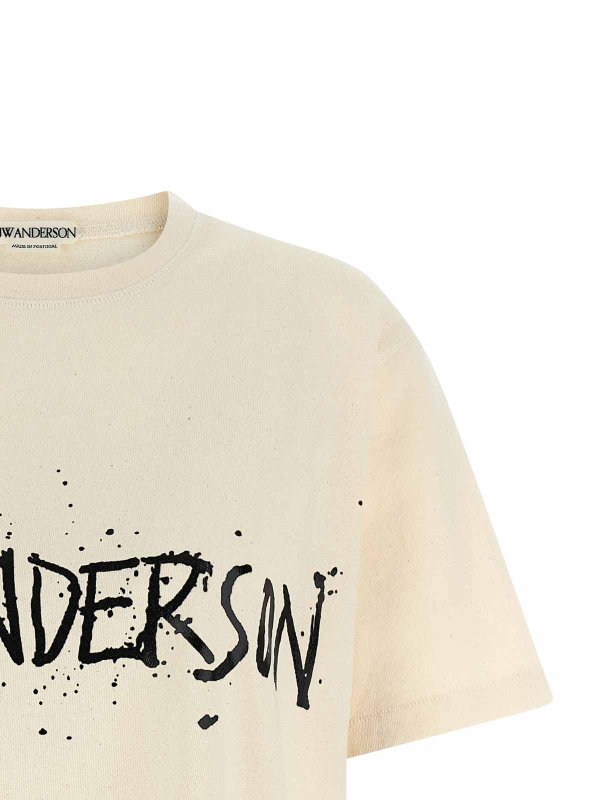 The Best Shops J.W. ANDERSON: Tシャツ - Tシャツ - ベージュ