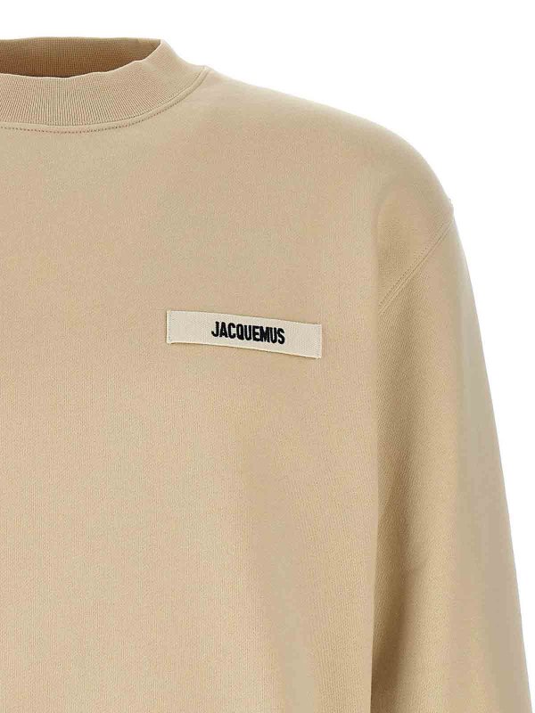 The Best Shops JACQUEMUS: スウェット＆セーター - スウェットシャツ/セーター - ベージュ