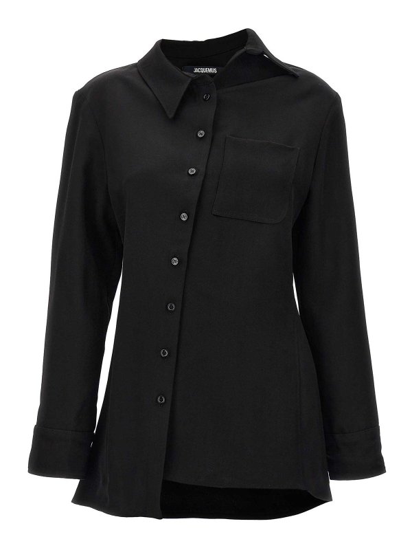 JACQUEMUS: shirts - La Chemise Pablo Shirt