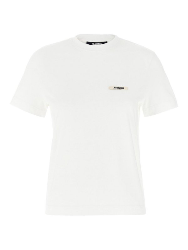JACQUEMUS: T-shirts - T-Shirt - Weiß