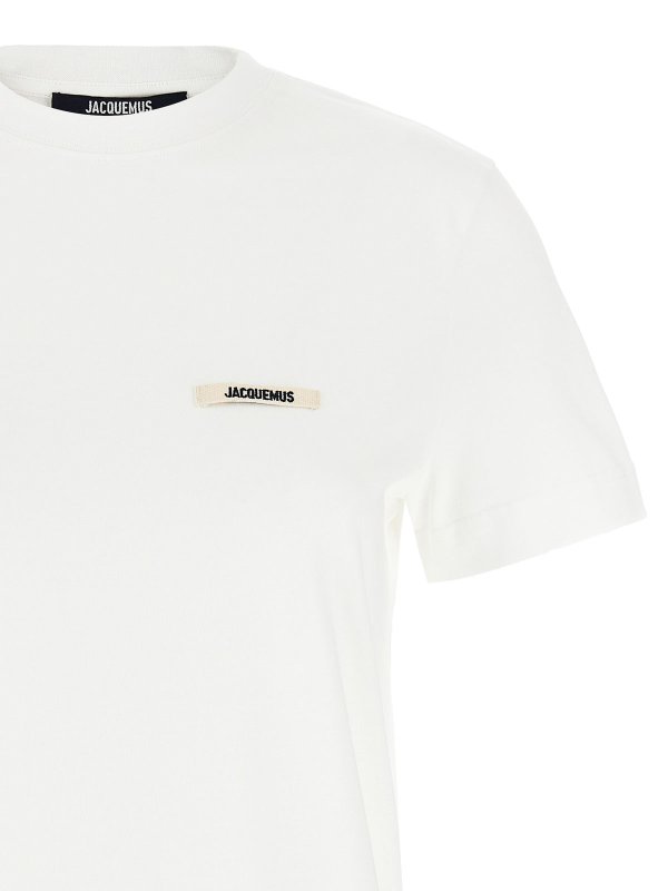 The Best Shops JACQUEMUS: T-shirts - T-Shirt - Weiß