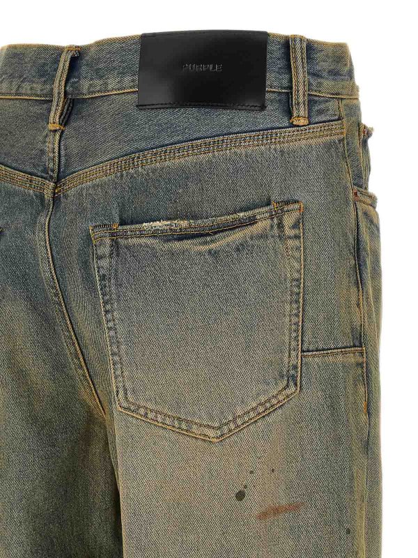 ストレートジーンズ - イエロー Replica 
online: PURPLE BRAND