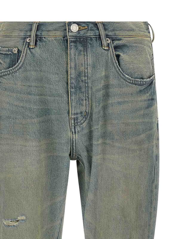 The Best Shops PURPLE BRAND: ベルボトムジーンズ - フレアジーンズ - ライトブルー