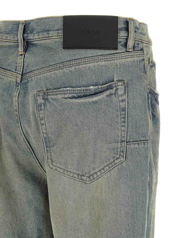 フレアジーンズ - ライトブルー Replica 
online: PURPLE BRAND