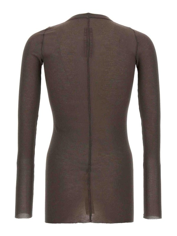 RICK OWENS: t-shirts online - Rib Ls T T-Shirt