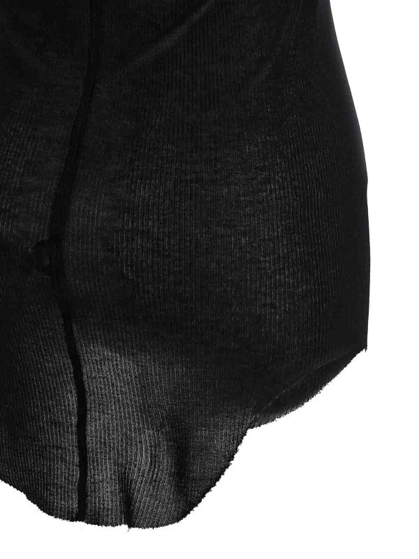 トップ/タンクトップ - 黒 shop online: RICK OWENS