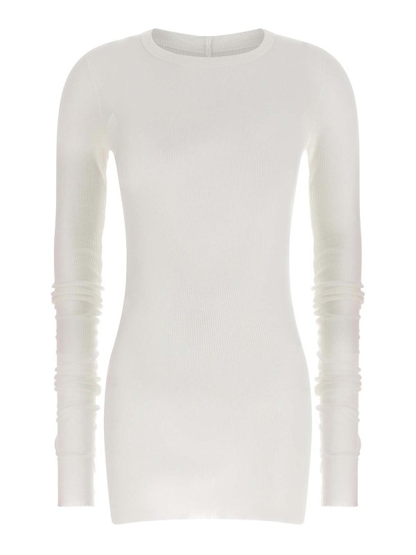 RICK OWENS: Camisetas - Camiseta - Blanco