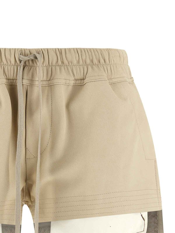 The Best Shops RICK OWENS: Trousers Shorts - Fog Boxers Shorts