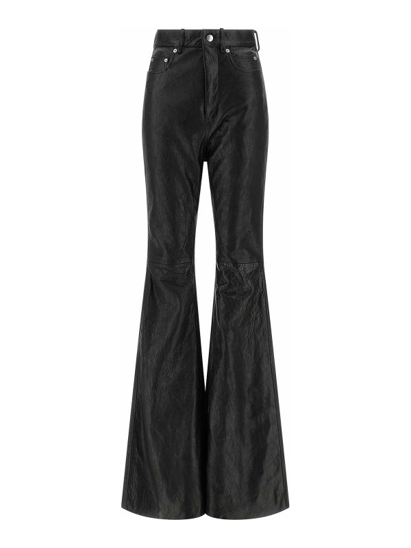 RICK OWENS: bootcut jeans - Bolan Bootcut Pants