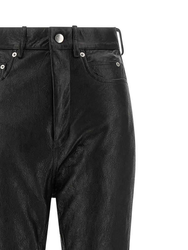 The Best Shops RICK OWENS: bootcut jeans - Bolan Bootcut Pants