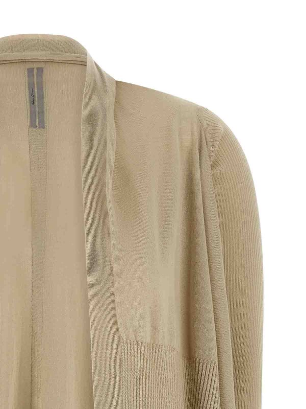 The Best Shops RICK OWENS: カーディガン - カーディガン - ベージュ