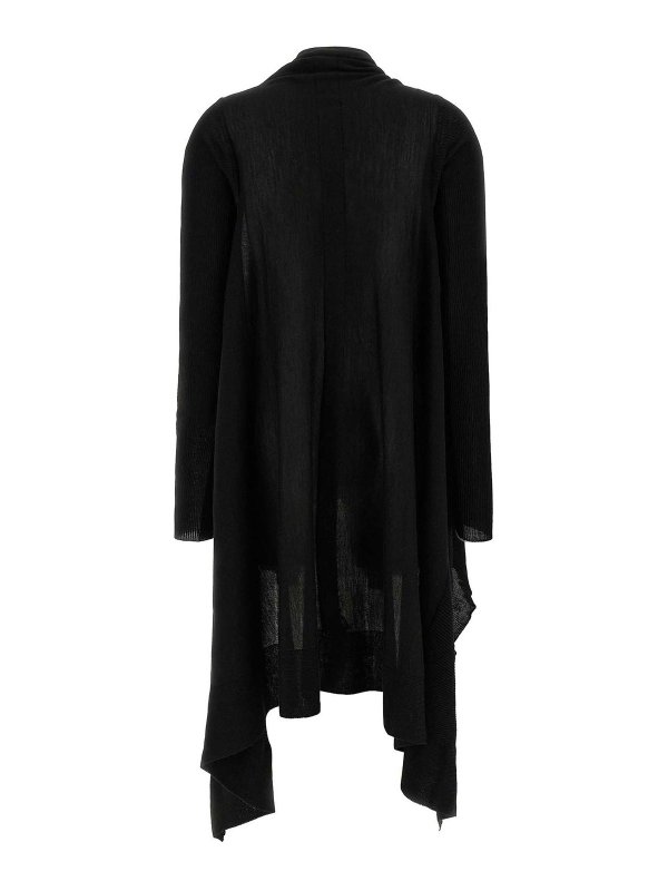 RICK OWENS: cardigans online - Long Wrap Cardigan