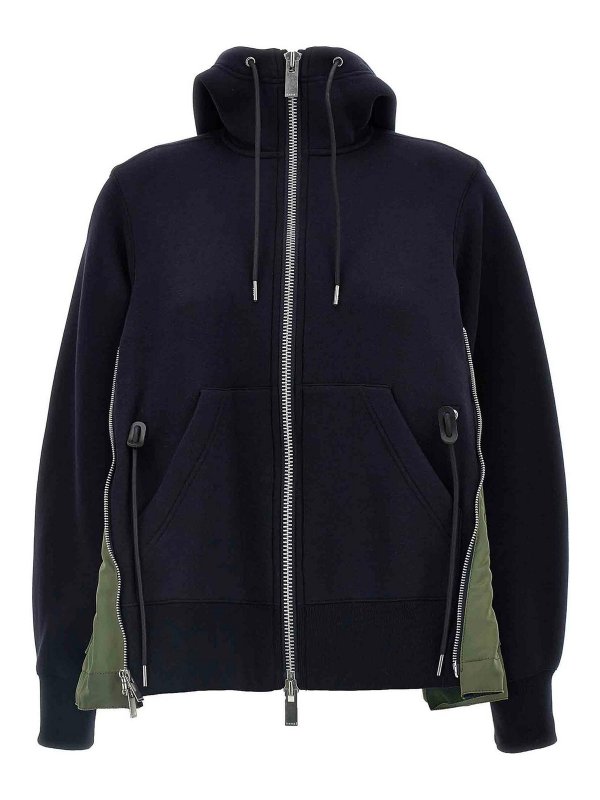 Sacai: Sudaderas y suéteres - Sudadera - Multicolor
