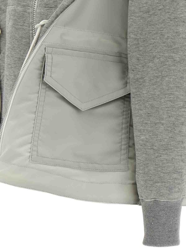 Sudadera - Gris Replica 
online: Sacai