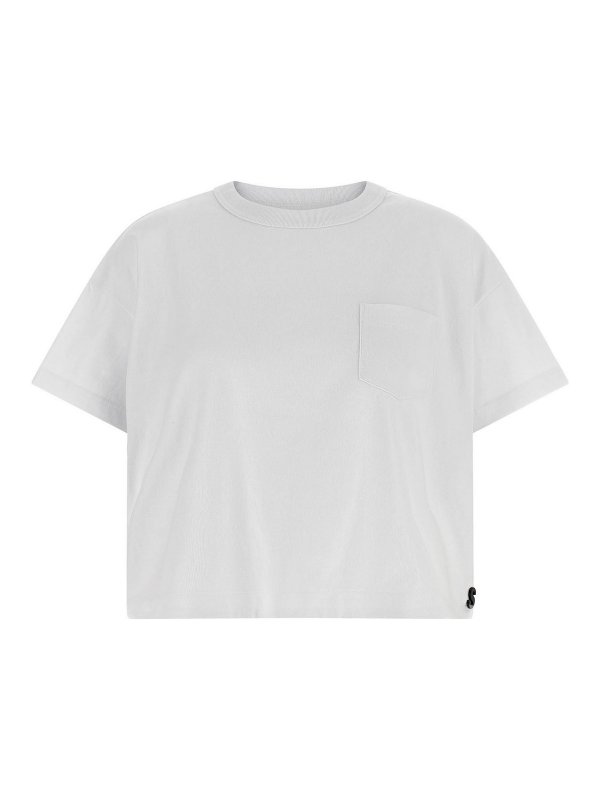 Sacai: Camisetas - Camiseta - Blanco
