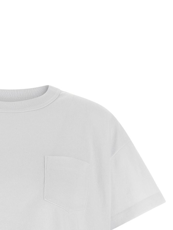 The Best Shops Sacai: Camisetas - Camiseta - Blanco