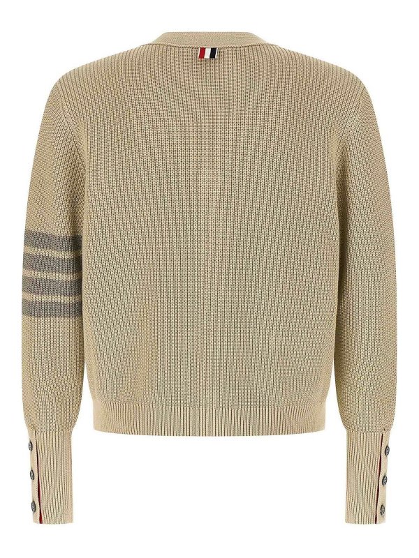 THOM BROWNE: Cardigans online - Cardigan - Beige