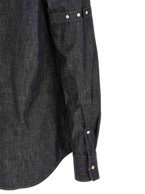 Hemd - Blau shop online: THOM BROWNE