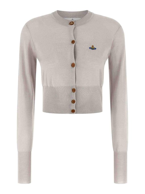 VIVIENNE WESTWOOD: カーディガン - カーディガン - グレー