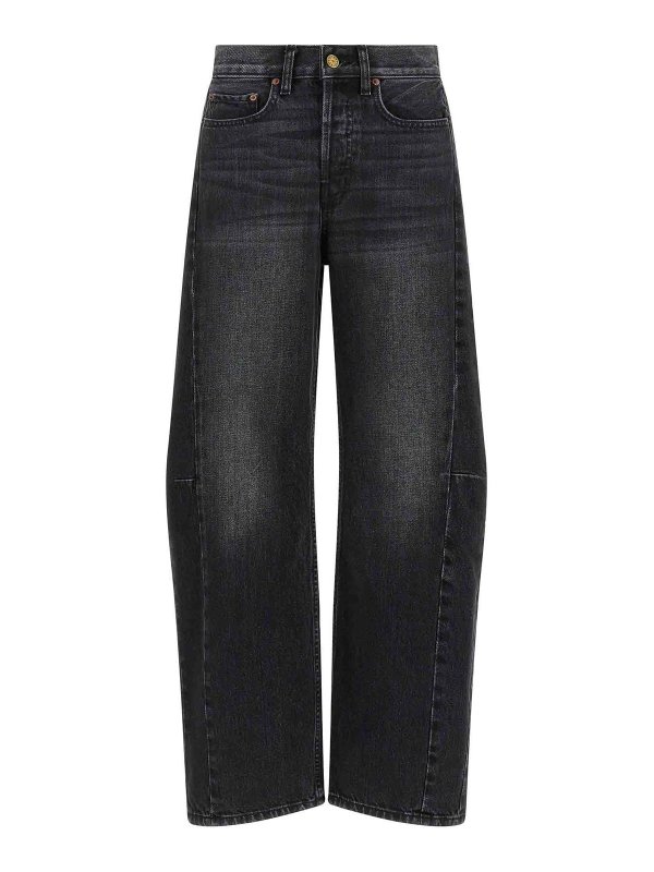 B SIDES JEANS: straight leg jeans - Slim Lasso Jeans