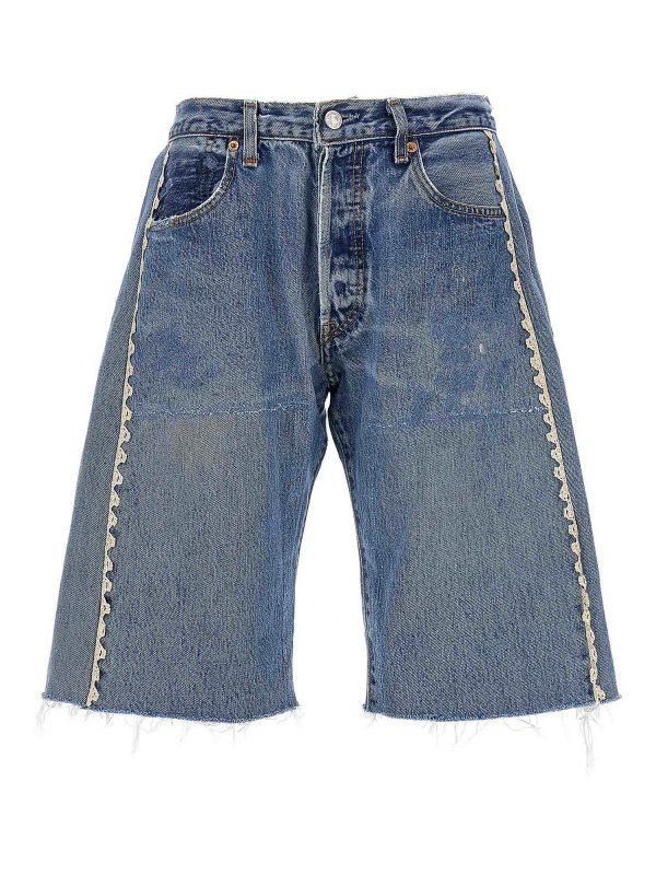 B SIDES JEANS: Hosen Shorts - Shorts - Hellblau