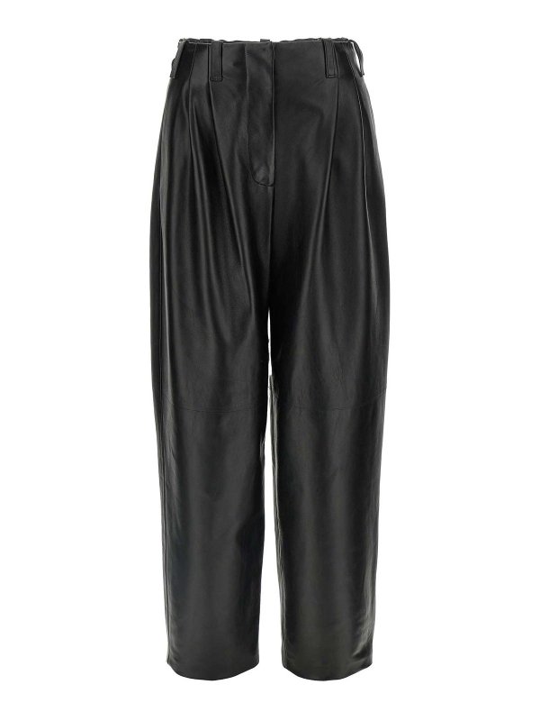 GIVENCHY: leather trousers - Leather Pants
