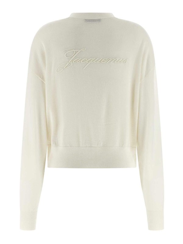 JACQUEMUS: カーディガン online - カーディガン - 白