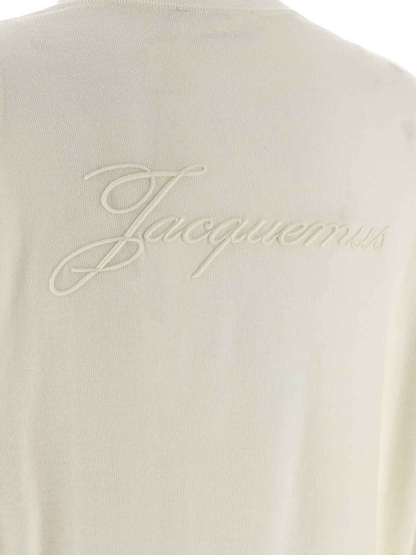 カーディガン - 白 Replica 
online: JACQUEMUS
