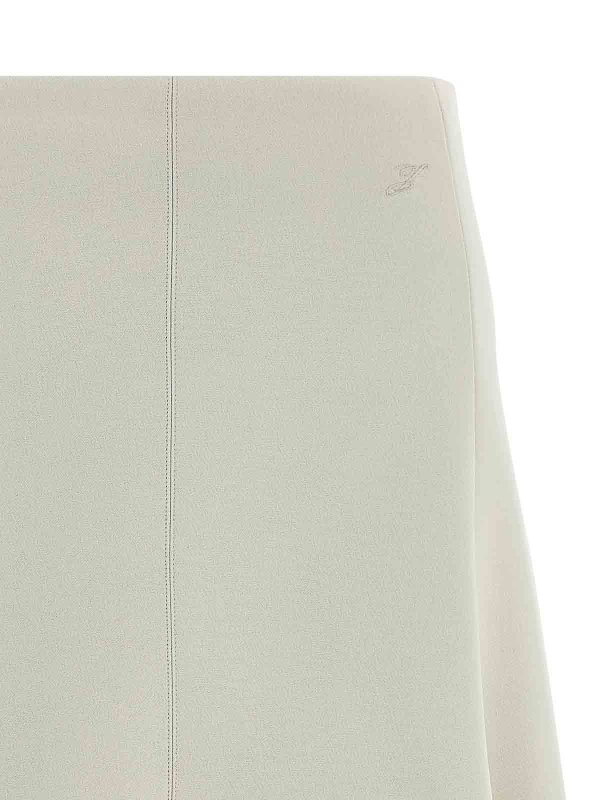 The Best Shops JACQUEMUS: Faldas media pierna y semilargas - Falda Semilarga - Blanco