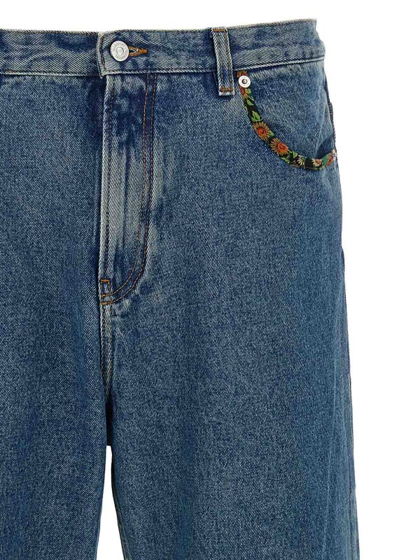 The Best Shops VALENTINO GARAVANI: ストレートジーンズ - ストレートジーンズ - ブルー