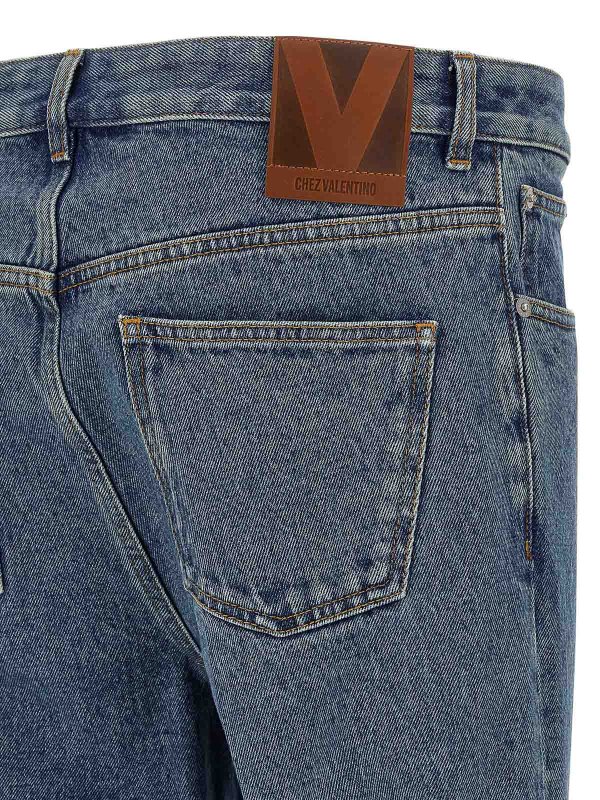 ストレートジーンズ - ブルー Replica 
online: VALENTINO GARAVANI