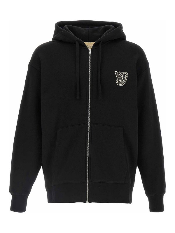 VALENTINO GARAVANI: Sweatshirts & Sweaters - Hoodie Vg Patch