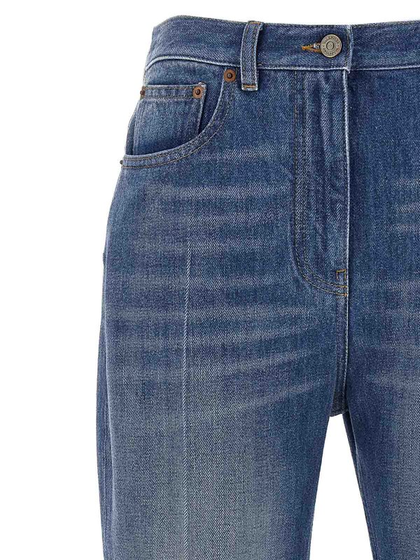 The Best Shops VALENTINO GARAVANI: ベルボトムジーンズ - フレアジーンズ - ライトブルー