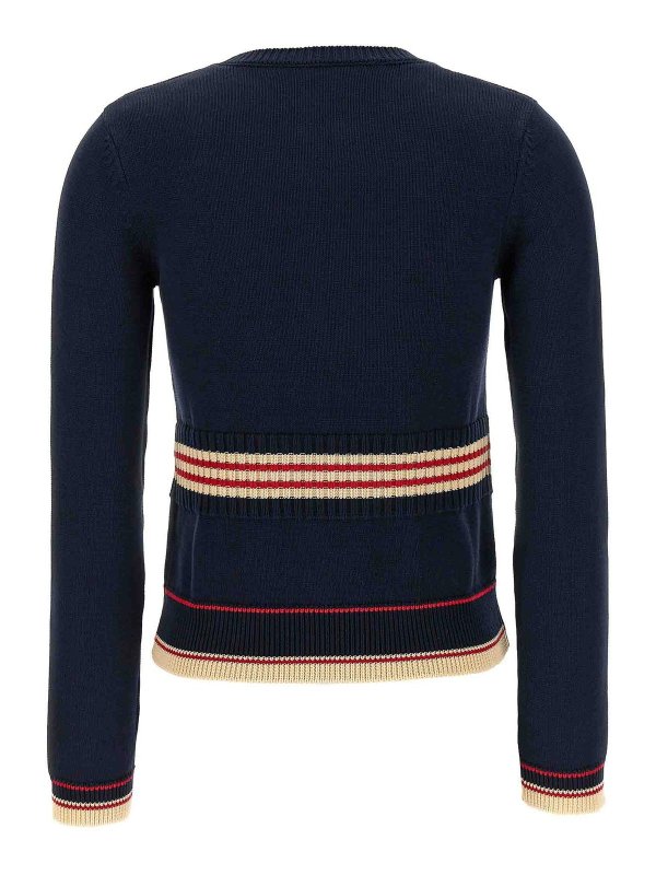 VALENTINO GARAVANI: クルーネック online - クルーネック - ブルー