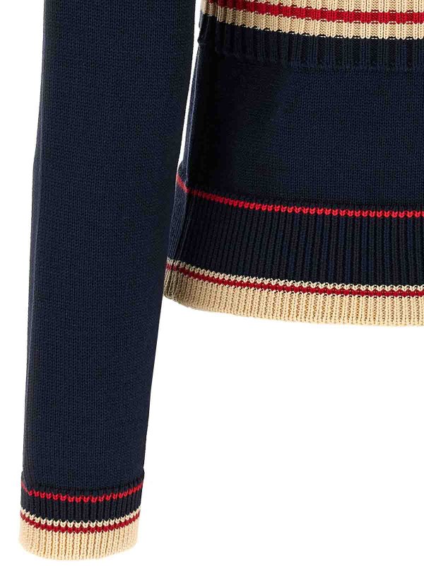 クルーネック - ブルー Replica 
online: VALENTINO GARAVANI