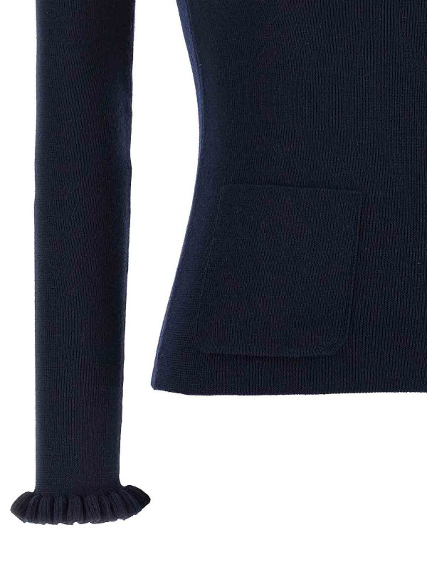 クルーネック - ブルー Replica 
online: VALENTINO GARAVANI