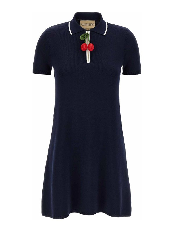 VALENTINO GARAVANI: ポロシャツ - ポロシャツ - ブルー