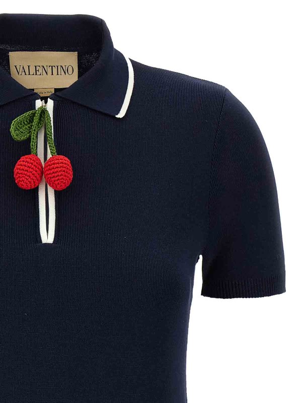 The Best Shops VALENTINO GARAVANI: ポロシャツ - ポロシャツ - ブルー