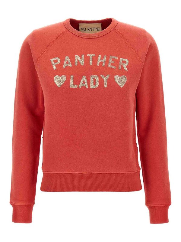 VALENTINO GARAVANI: スウェット＆セーター - スウェットシャツ/セーター - 赤