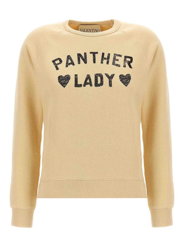 VALENTINO GARAVANI: スウェット＆セーター - スウェットシャツ/セーター - ベージュ