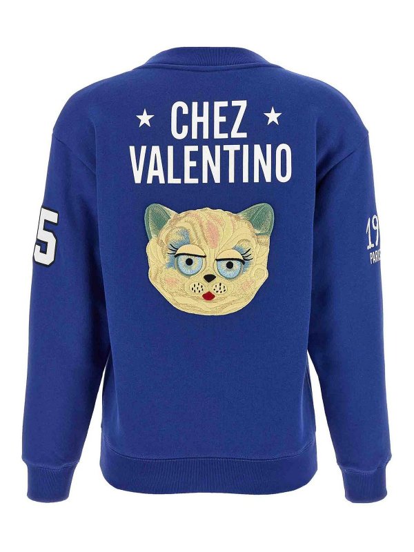 VALENTINO GARAVANI: スウェット＆セーター online - スウェットシャツ/セーター - ブルー