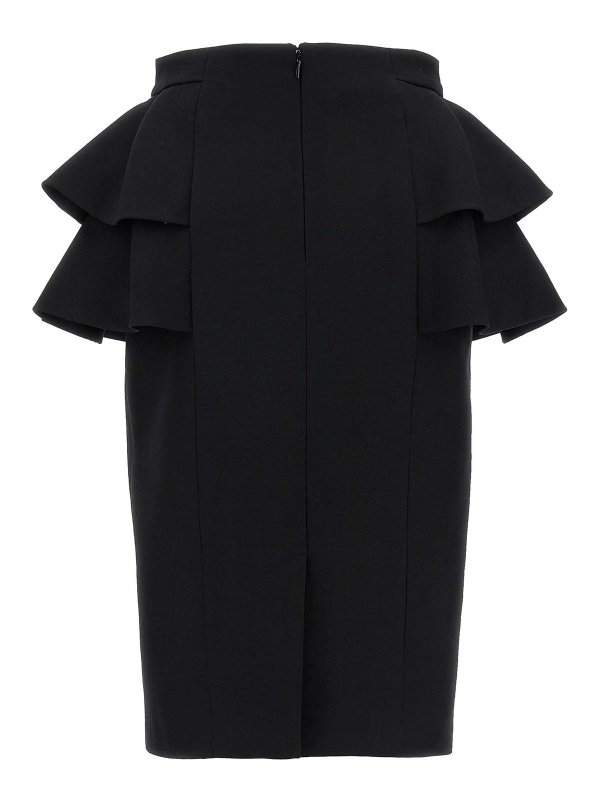 VALENTINO GARAVANI: ニーレングススカート＆ミディ丈 online - 膝丈/ミディスカート - 黒