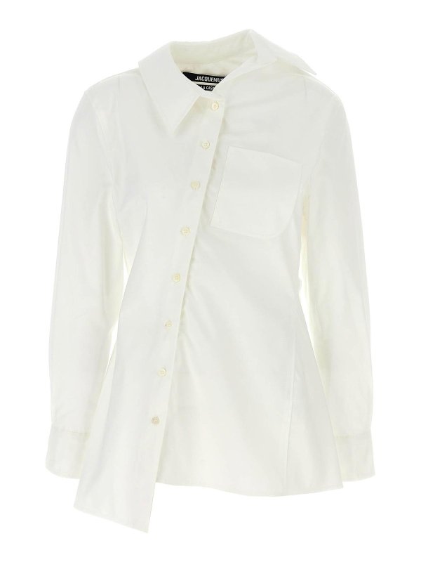 JACQUEMUS: Camisas - Camisa - Blanco