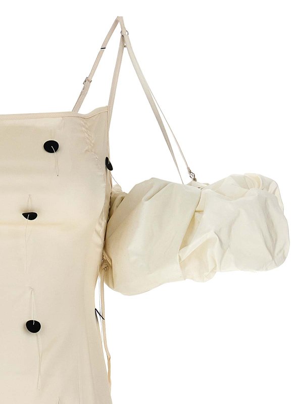 The Best Shops JACQUEMUS: ニーレングスドレス - 膝丈ドレス - 白