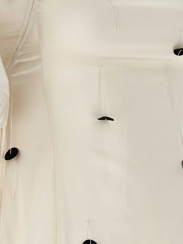 膝丈ドレス - 白 Replica 
online: JACQUEMUS