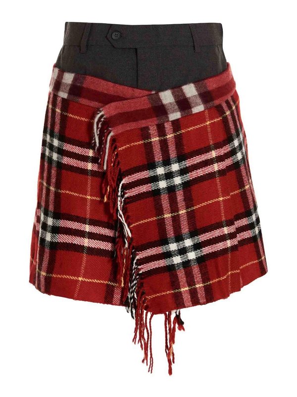 The Best Shops 1/OFF: ニーレングススカート＆ミディ丈 - 膝丈/ミディスカート - マルチカラー