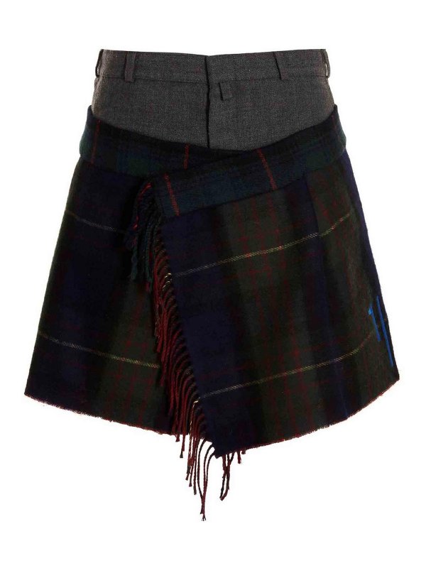 1/OFF buy online 膝丈/ミディスカート - マルチカラー